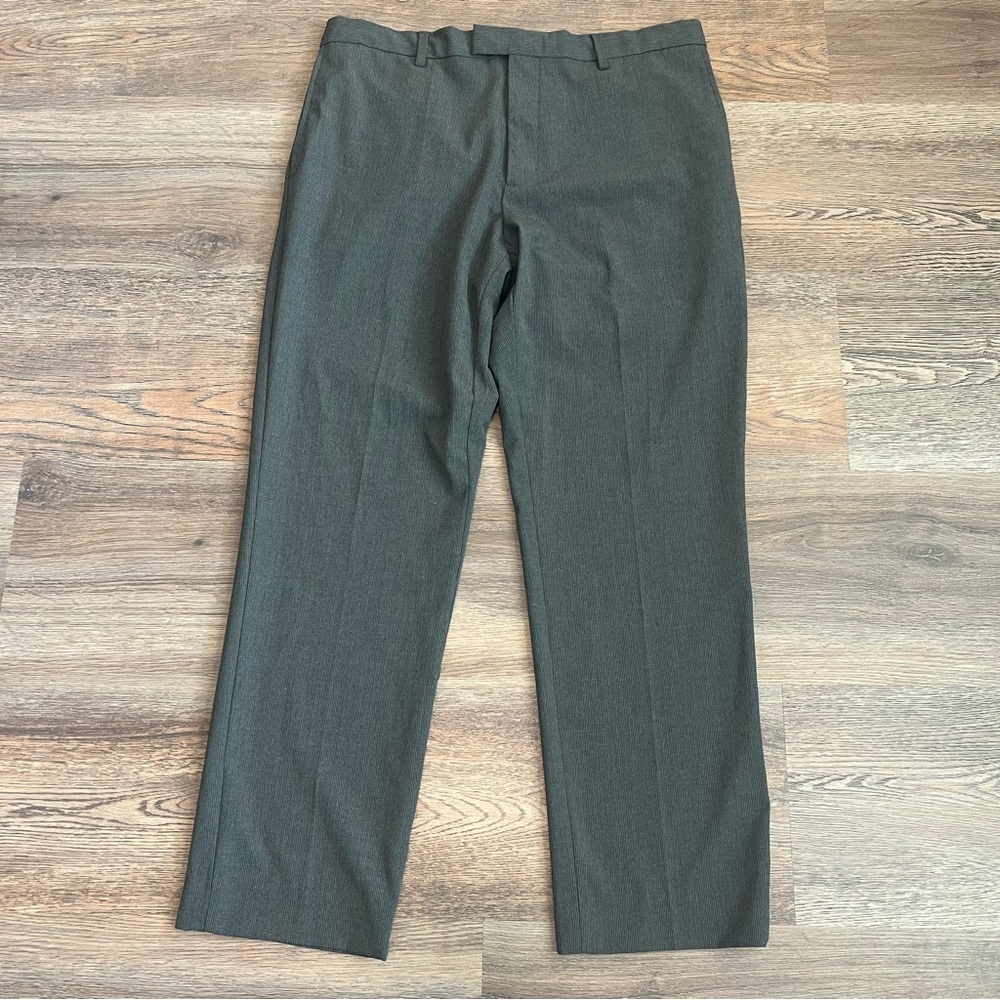 Banana Republic Slim Fit Dress Pants 34x30 Grey Mens Trousers Business Work